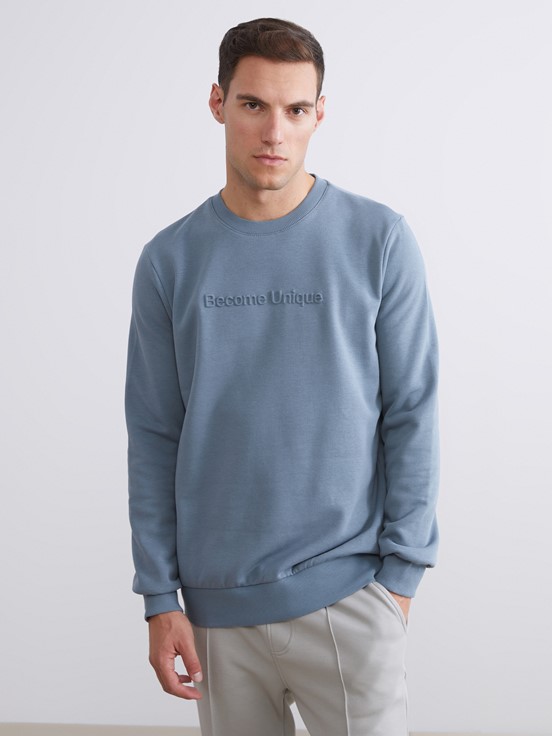 Sweatshirt MAT İNDİGO