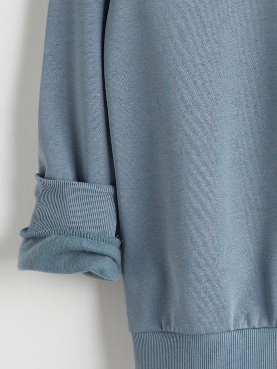 Sweatshirt MAT İNDİGO