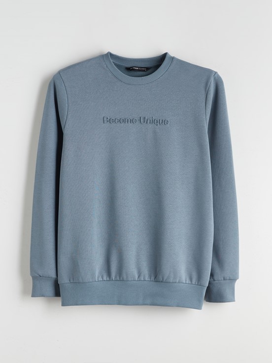 Sweatshirt MAT İNDİGO