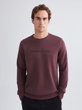 Sweatshirt TAŞ RENGİ MELANJ
