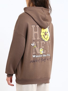 Sweatshirt KAHVERENGİ