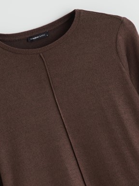 Tişört KAHVE MELANJ