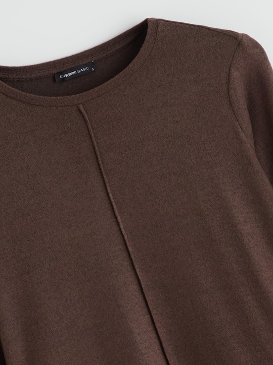 Tişört KAHVE MELANJ