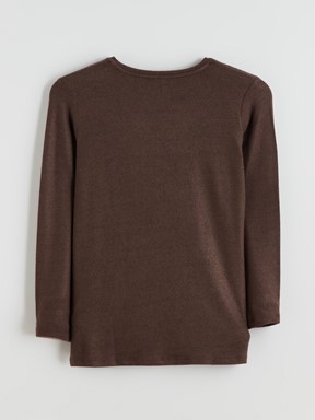 Tişört KAHVE MELANJ