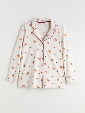 Pijama Takım YULAF EZMESİ MELANJ