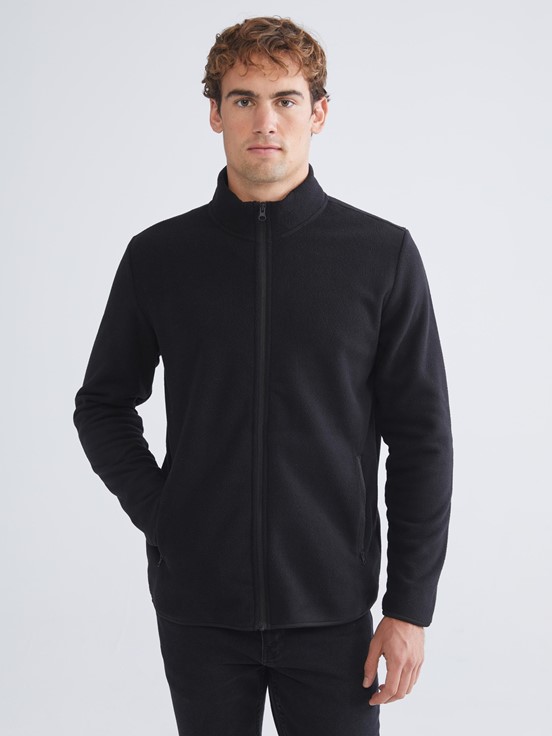 Fermuarlı Sweatshirt YENİ SİYAH