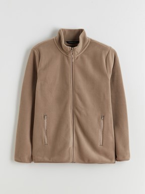 Fermuarlı Sweatshirt YENİ SİYAH