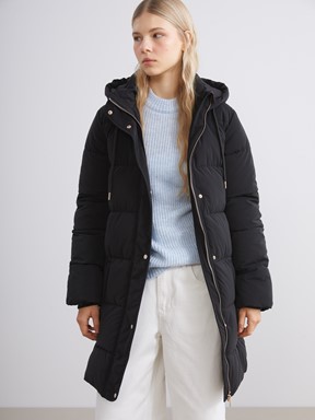 Şişme Mont YENİ SİYAH