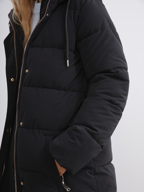 Şişme Mont YENİ SİYAH