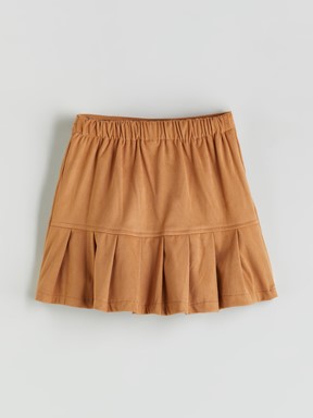 Etek AÇIK KAHVERENGİ