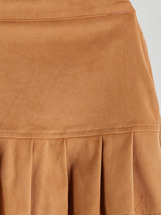 Etek AÇIK KAHVERENGİ