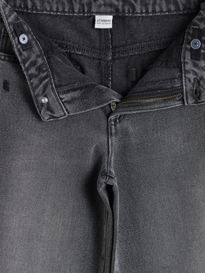 Jean Pantolon SİYAH ASİT YIKAMALI