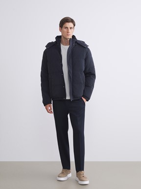 Şişme Mont LACİVERT