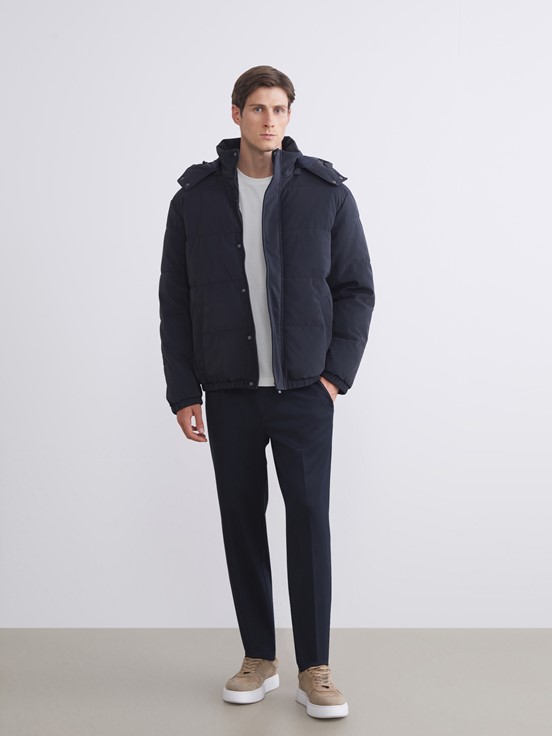 Şişme Mont LACİVERT