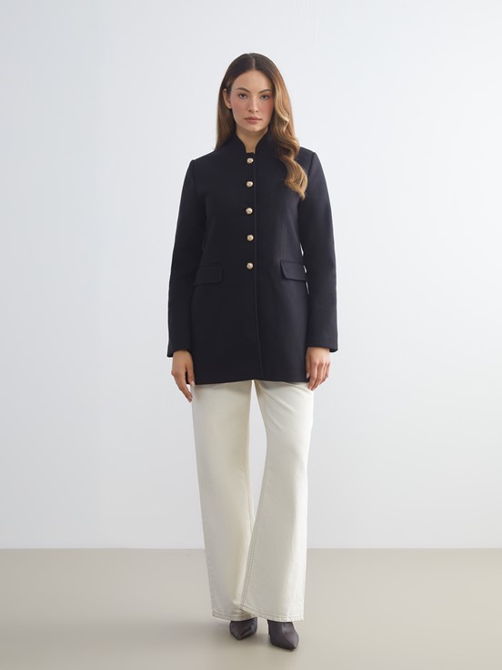 Kaşe Kaban YENİ SİYAH