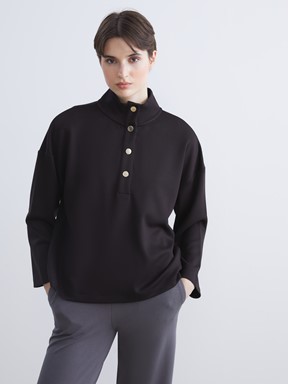 Sweatshirt AÇIK KAHVERENGİ