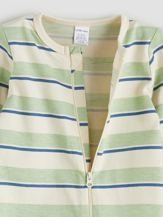 Uyku Tulumu AÇIK BEJ ÇİZGİLİ