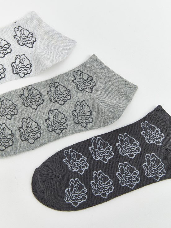 Patik Çorap GRİ MELANJ