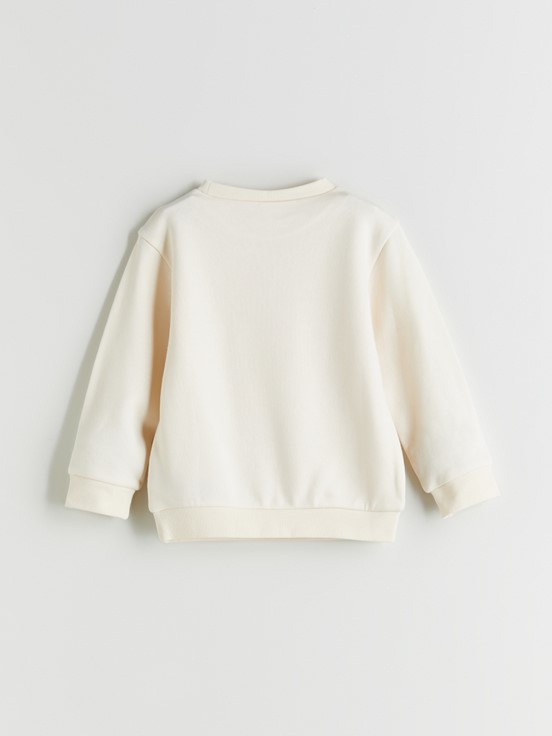 Sweatshirt KREM RENGİ