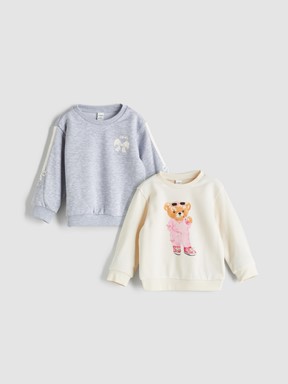 Sweatshirt KREM RENGİ
