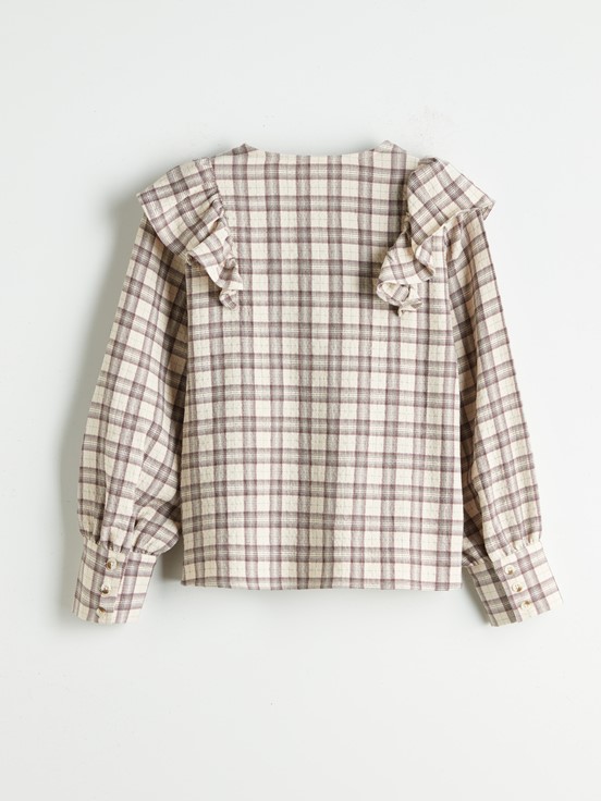 Gömlek KREM EKOSELİ