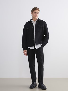 Gömlek Ceket YENİ SİYAH