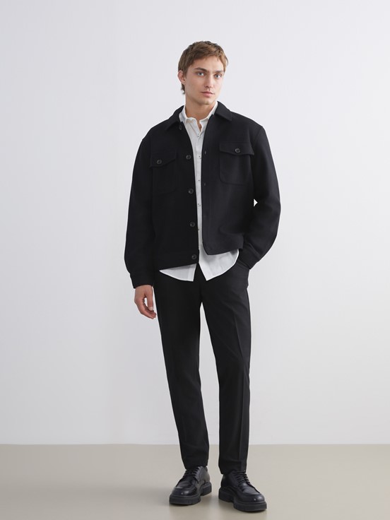 Gömlek Ceket YENİ SİYAH
