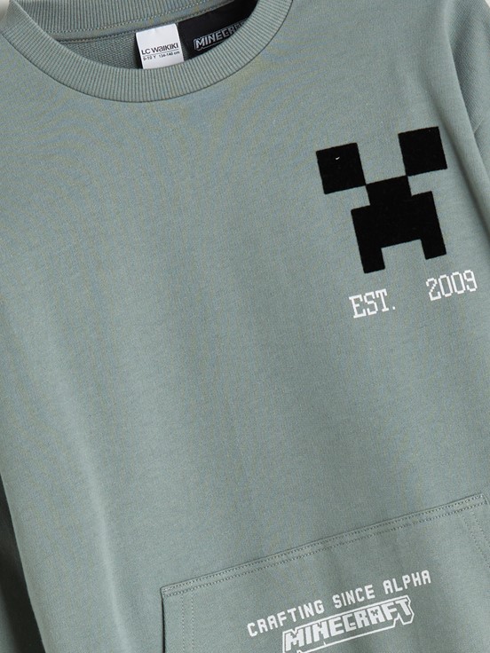 Sweatshirt MAT NANE YEŞİLİ