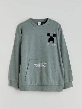 Sweatshirt MAT NANE YEŞİLİ