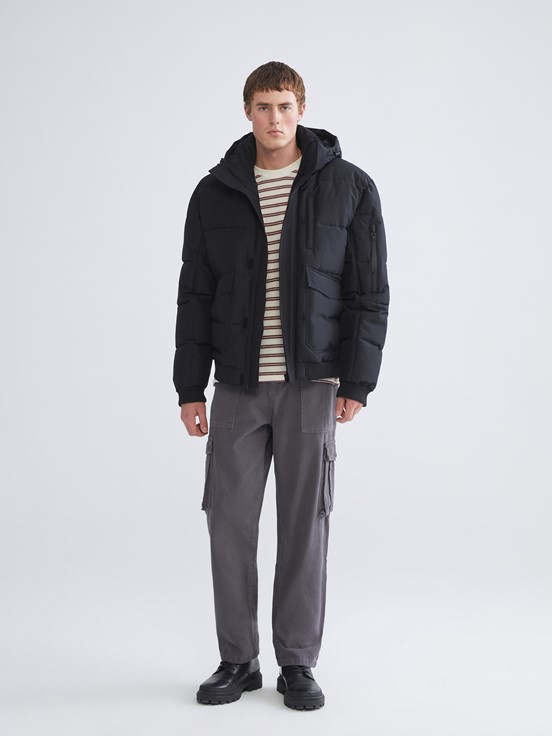 Şişme Mont YENİ SİYAH