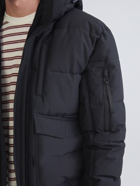 Şişme Mont YENİ SİYAH