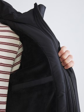 Şişme Mont YENİ SİYAH