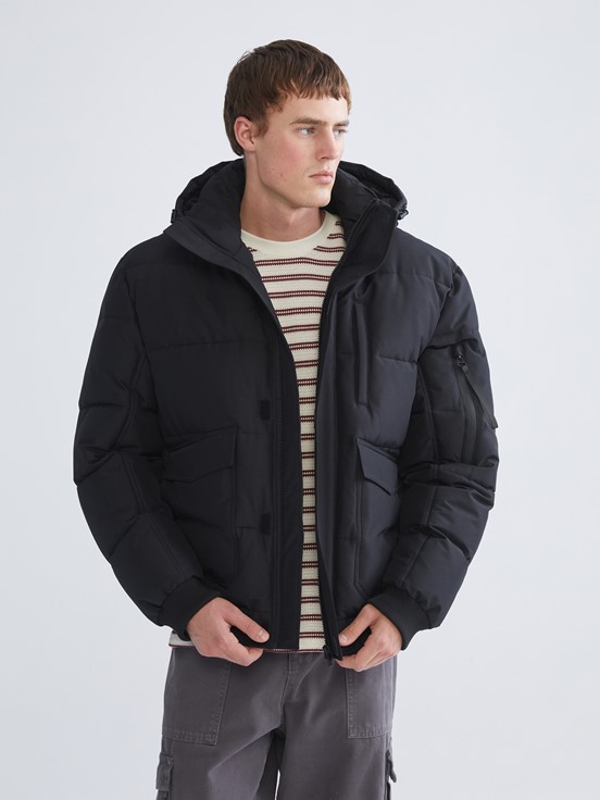 Şişme Mont YENİ SİYAH