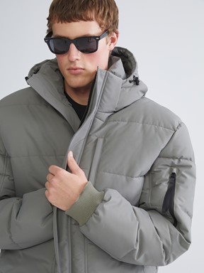 Şişme Mont YENİ SİYAH