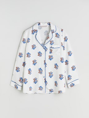 Pijama Takım EKRU BASKILI