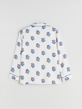 Pijama Takım EKRU BASKILI