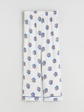 Pijama Takım EKRU BASKILI