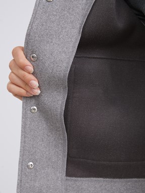 Gömlek Ceket GRİ MELANJ