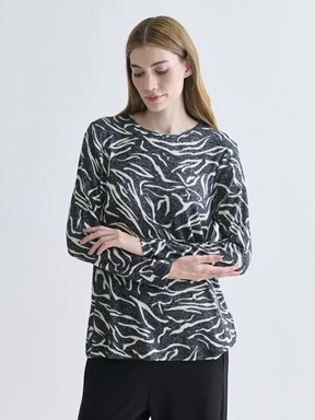 Tişört SİYAH BASKILI