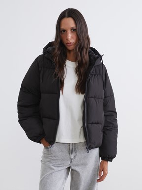 Şişme Mont YENİ SİYAH