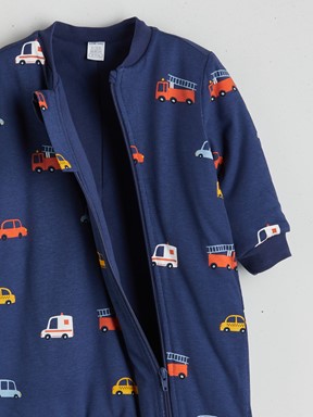 Uyku Tulumu AÇIK LACİVERT BASKILI