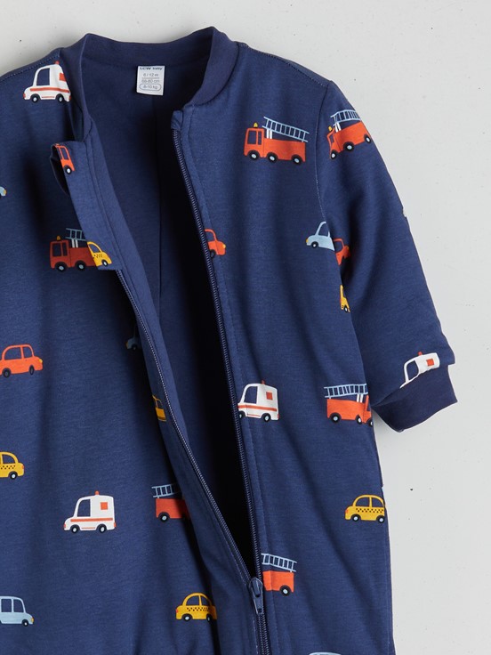 Uyku Tulumu AÇIK LACİVERT BASKILI