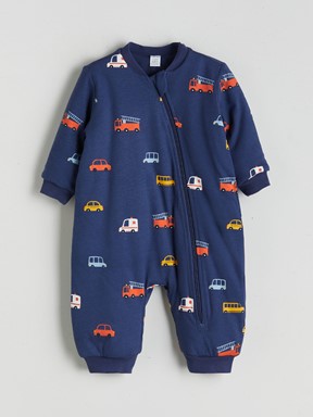 Uyku Tulumu AÇIK LACİVERT BASKILI