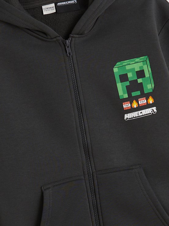 Fermuarlı Sweatshirt ANTRASİT