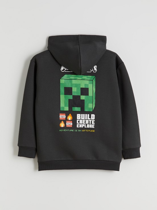 Fermuarlı Sweatshirt ANTRASİT