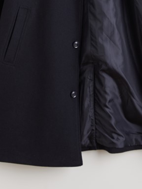 Kaşe Kaban LACİVERT