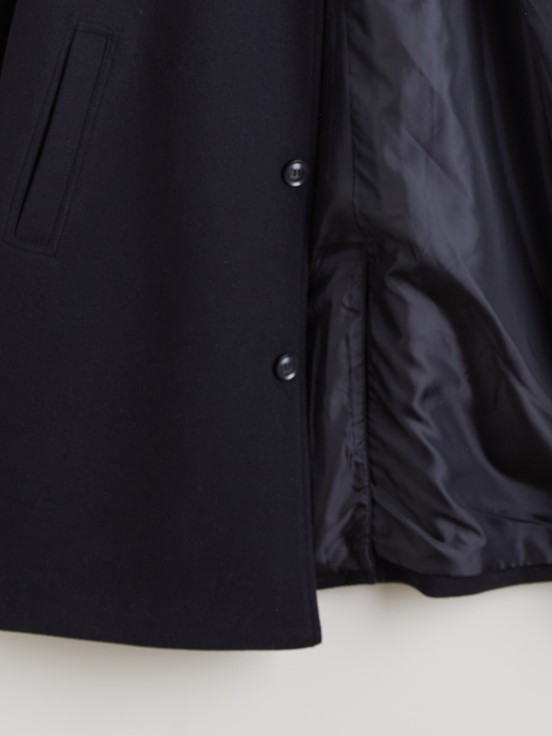 Kaşe Kaban LACİVERT