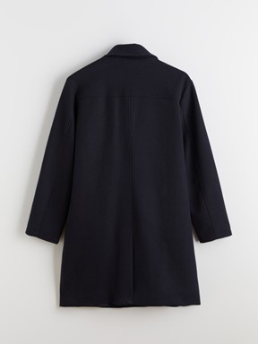 Kaşe Kaban LACİVERT