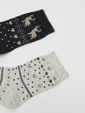 Soket Çorap KOYU GRİ MELANJ