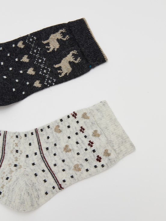 Soket Çorap KOYU GRİ MELANJ